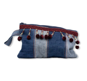 Necessär Indigo & Pompom